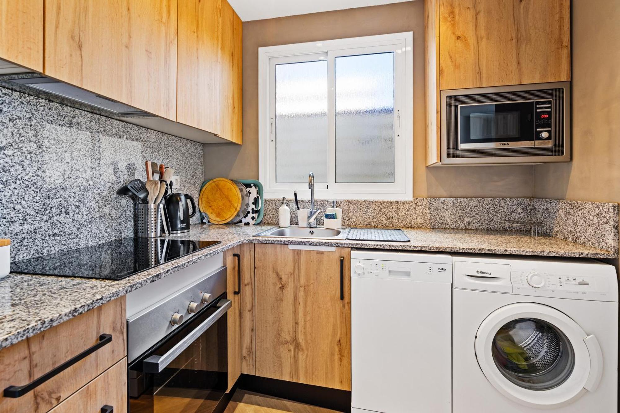 Appartement Charming 1br With Terrace Near El Carmel Barcelone