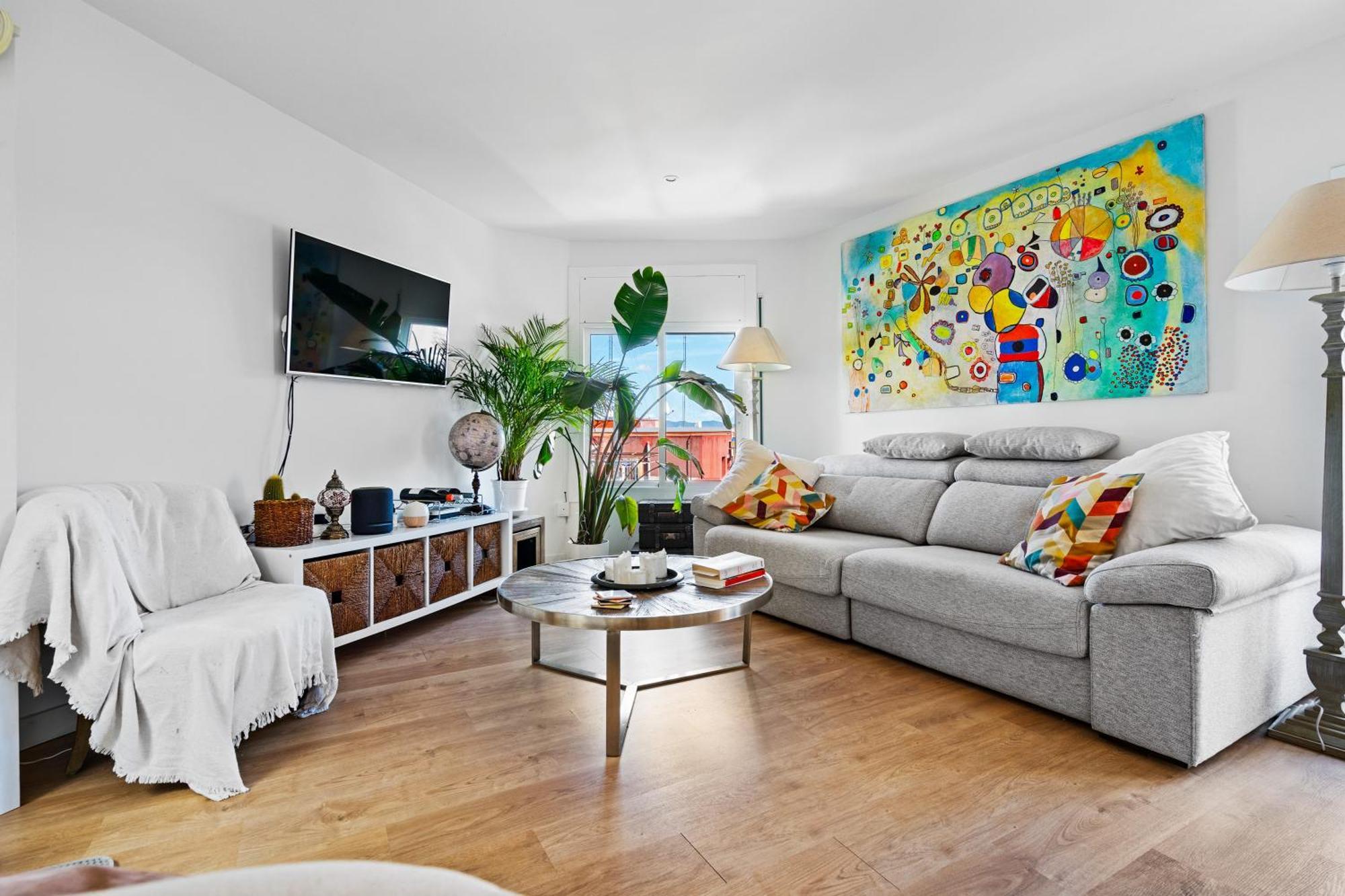 Appartement Charming 1br With Terrace Near El Carmel Barcelone